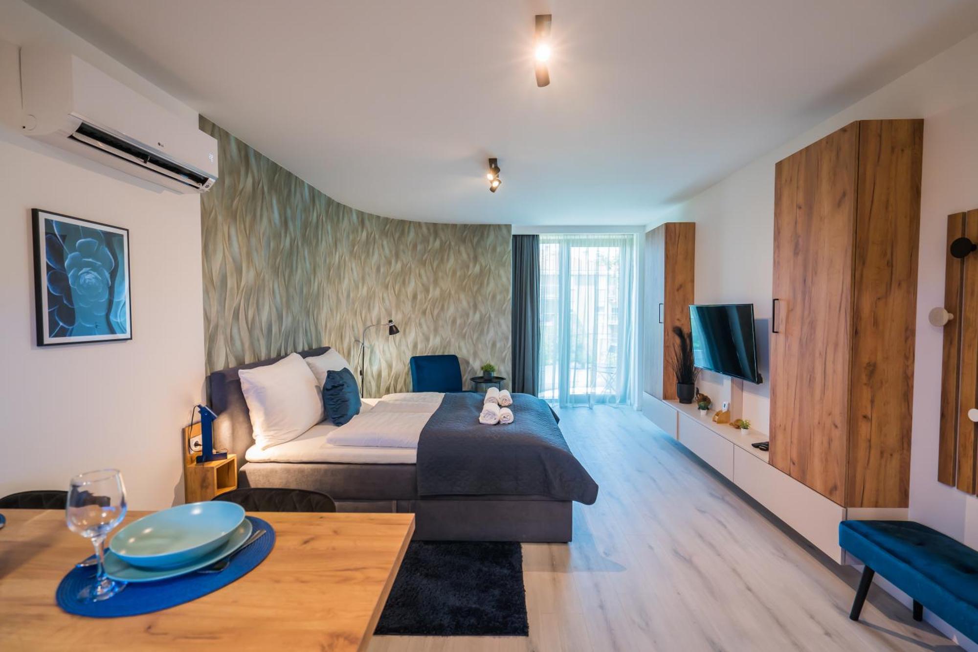 Myflat Wave 36 Suite Siófok Exteriör bild